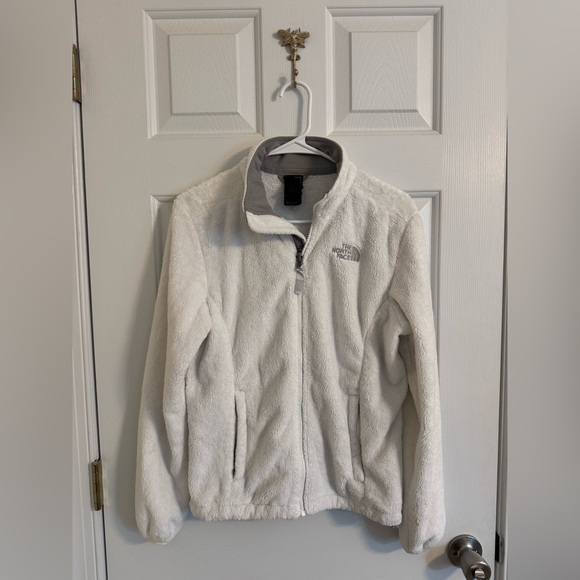 The North Face jacket size small white fleece - Picture 1 of 6